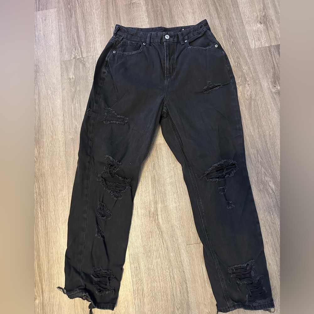 American Eagle Outfitters Black Denim Pants